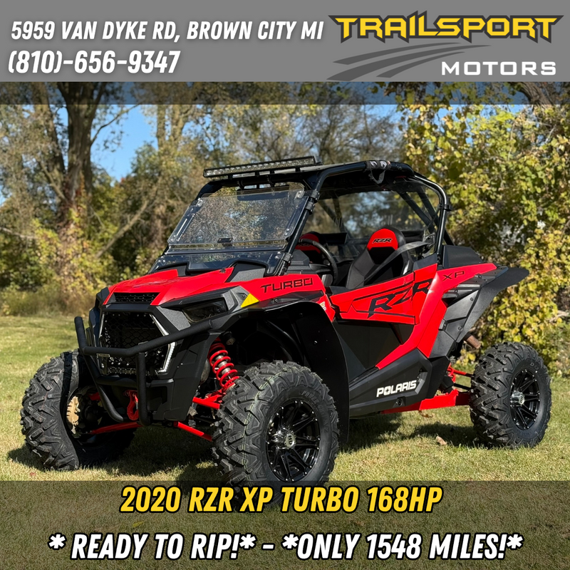 2020 Polaris RZR XP Turbo Fiery Red