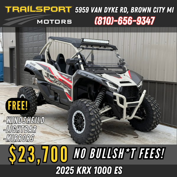 2025 Kawasaki Teryx KRX 1000 eS Sand Beige