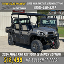 2024 Kawasaki MULE Pro FXT EPS 1000 LE Ranch Edition