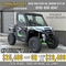 2024 Kawasaki Ridge XR 1000 HVAC Ice Gray w/ 32" High Lifter Tire And Wheel Package