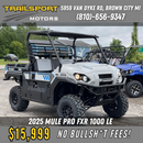 2025 Kawasaki MULE Pro FXR EPS 1000 LE Ice Gray