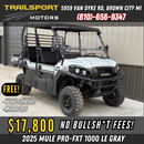 2025 Kawasaki MULE Pro FXT EPS 1000 LE Ice Gray