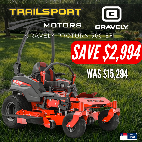 *CLEARANCE* Gravely Pro Turn 360 Kawasaki FX850V 29.5hp EFI