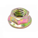 7/16-14 HEX FLANGE NUT W/SERR ZINC YELLOW 413-0011-00