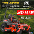 *CLEARANCE* Gravely Pro Turn 560 Kawasaki FX921V 31hp