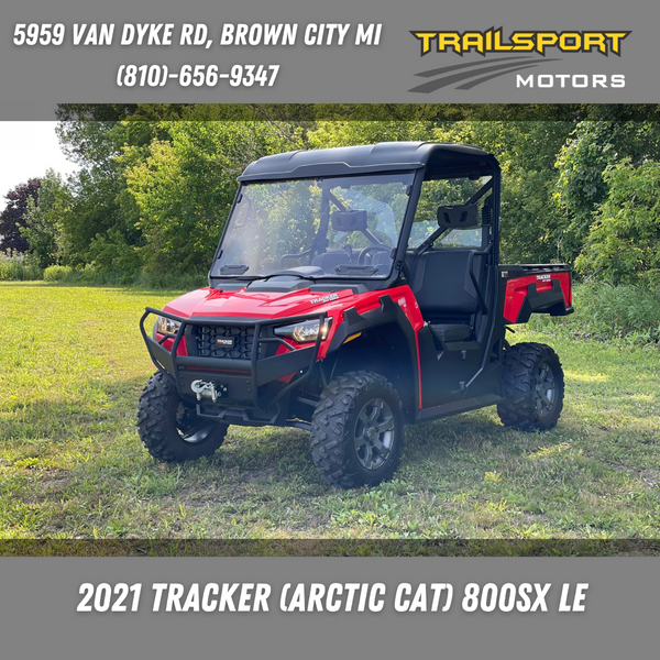 2021 Tracker/Arctic Cat 800SX LE *Super Smooth & Quite!*