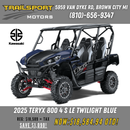 2025 Kawasaki Teryx 800 4 S LE Twilight Blue