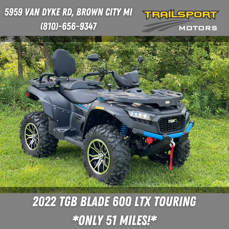 Pre Owned 2022 TGB Blade 600 LTX EPS Touring *Only 51 Miles!*